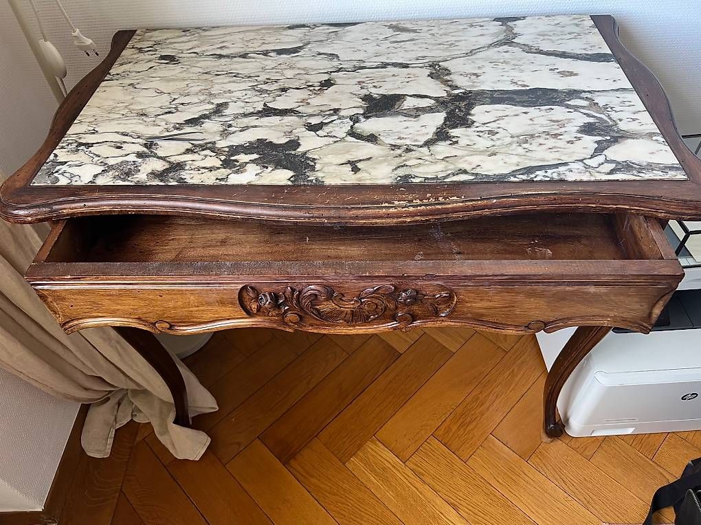 Tavoli da trucco: Antique marble top dressing table – Usato da Zürich venduto da gre_8tc2 2