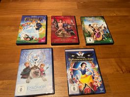 5 DVD‘s für Kinder / Titel siehe Bilder