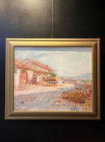 "Corsinge, Geneva" par Albert Charpentier - Huile sur toile