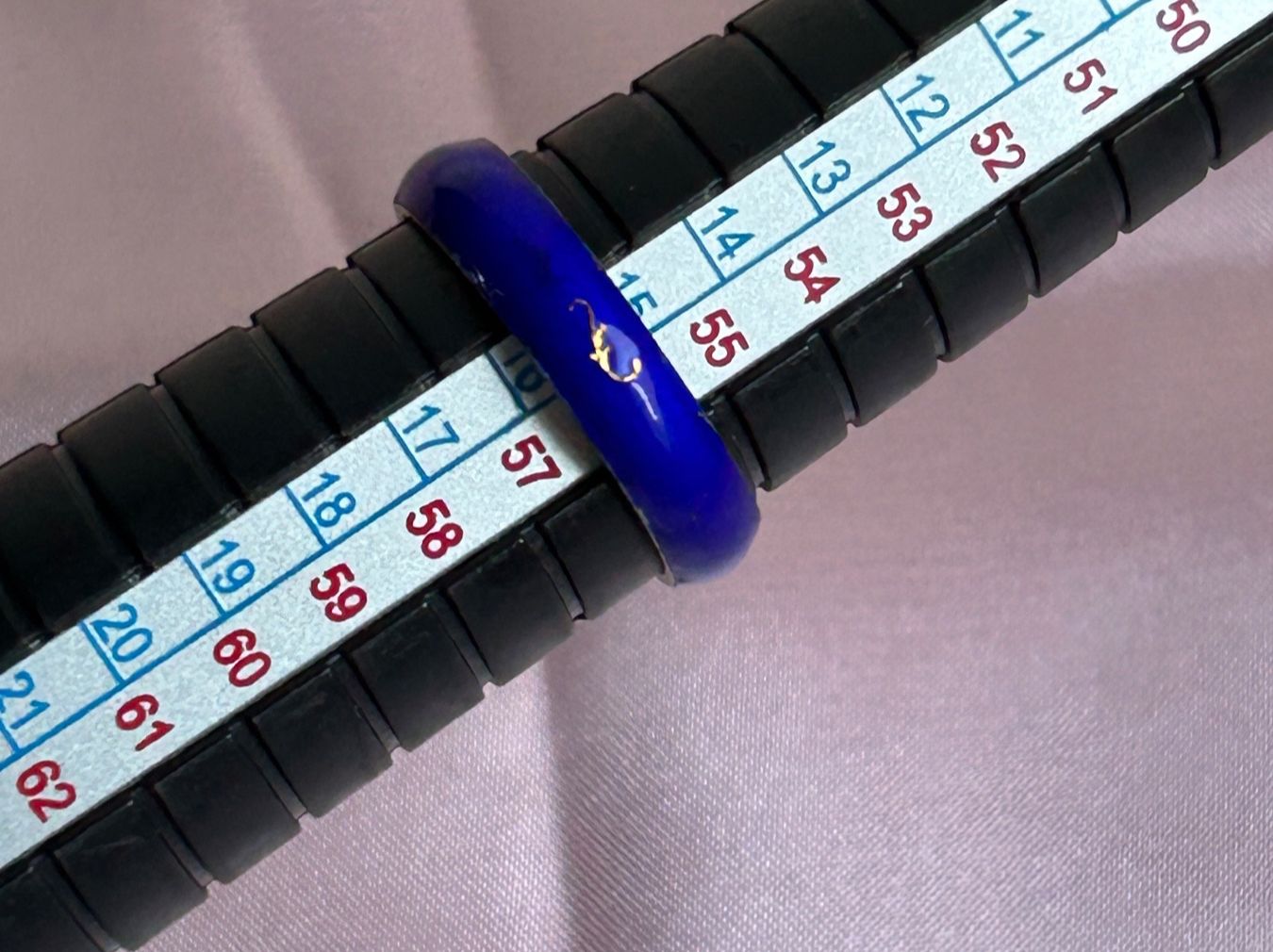 Bagues: Silberring Blau emailliert (56/17) – D'occasion à Dittingen par Bellevista 7