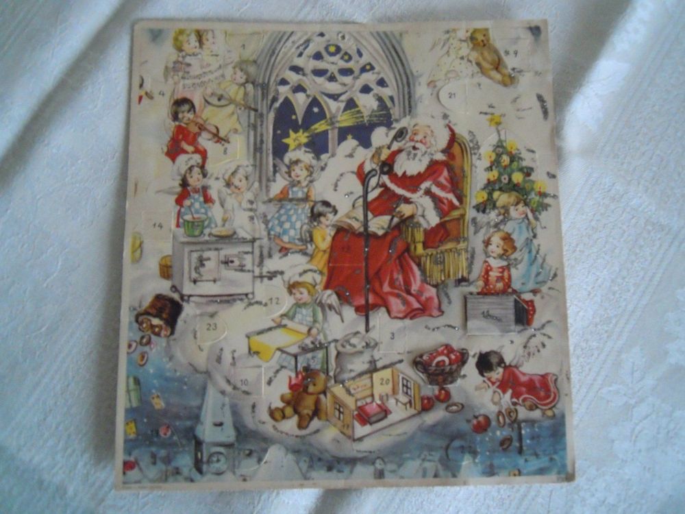 Adventkalender Vintage 60er Jahre | Kaufen auf Ricardo