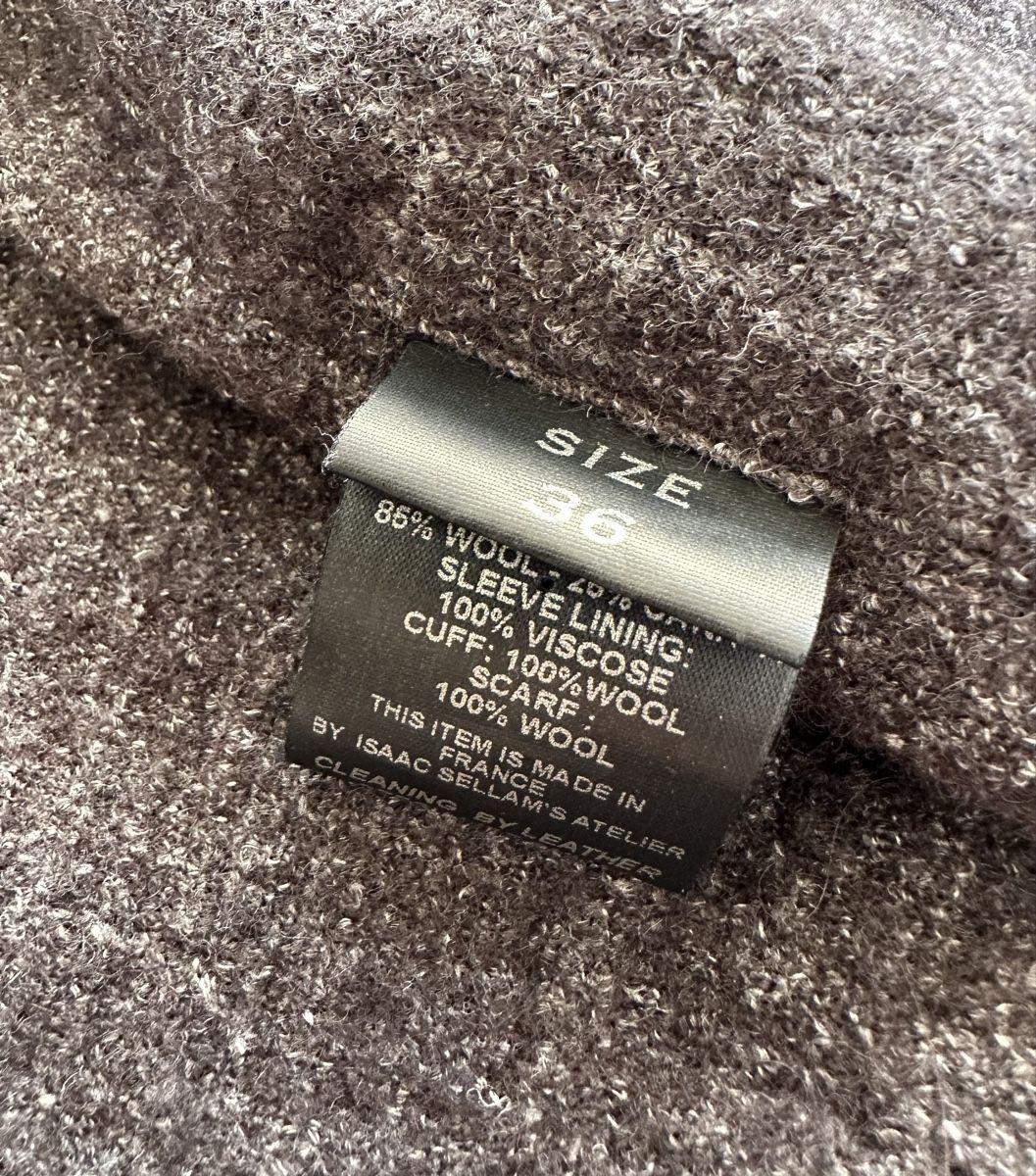 Jacken: Isaac Sellam Experience Jacket, Size S, Wool Blend – Gebraucht aus Zürich von megastored 5