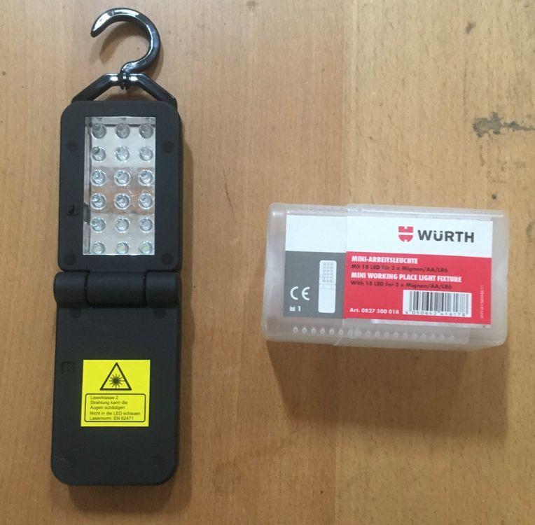 Würth Mini Arbeitsleuchte | Kaufen auf Ricardo