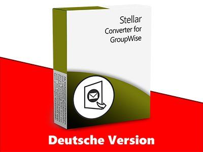 Software: Stellar Converter for GroupWise Corporate 1D/1Y – Nuovo (secondo la descrizione) da Vaduz venduto da KeysDistributionGmbH