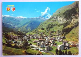 Zermatt 1616 m, Matterhorn 4478 m