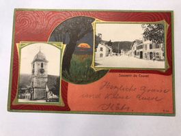 Souvenir de Couvet 1907 (Magasins Leo...)