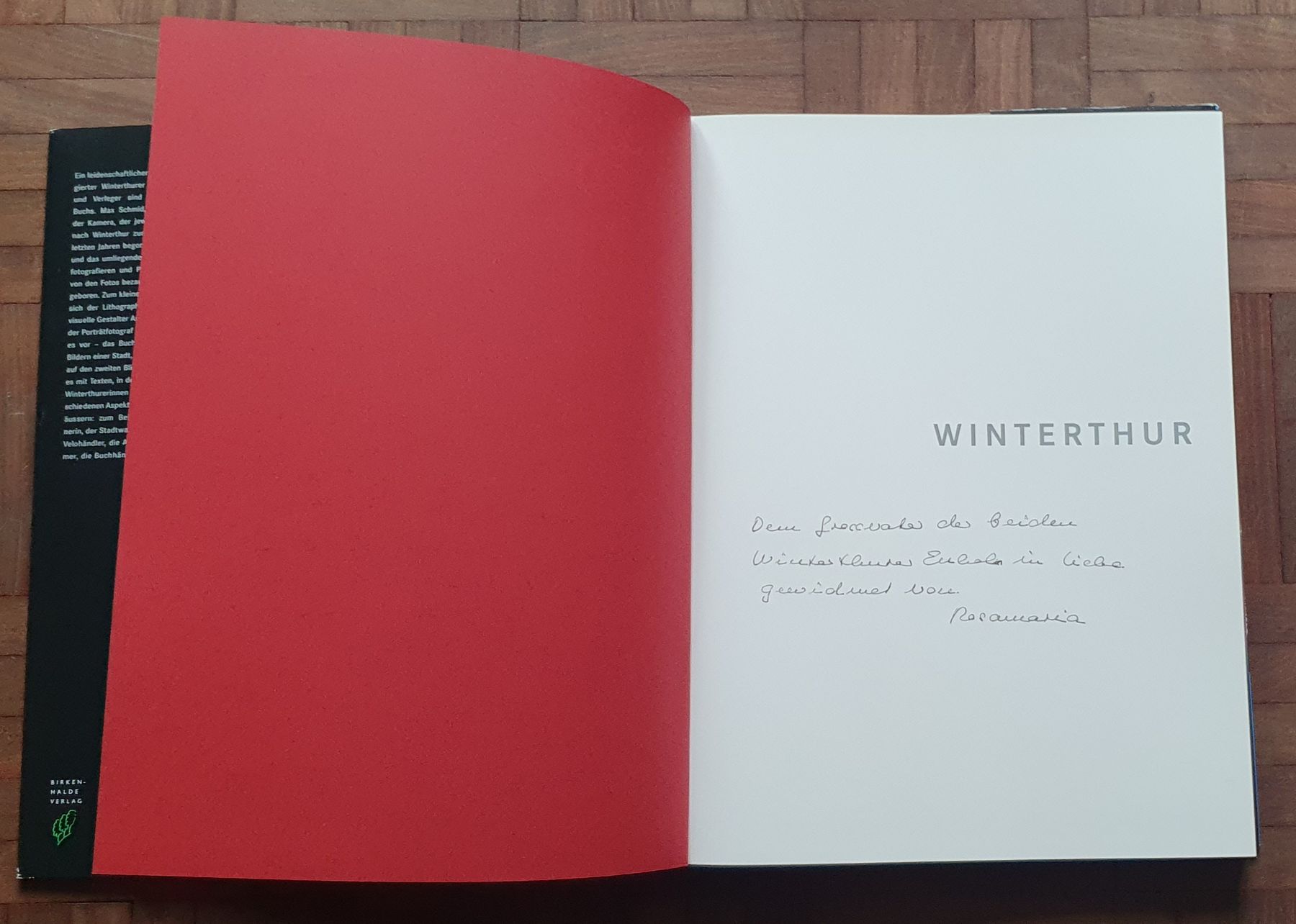 Libri: Buch - Winterthur - Eine Liebeserklärung, von Max Schmid – Usato da Kreuzlingen venduto da Rschweiz1 1