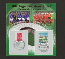 2006 Folder Auflage nur 2000 Stk Fussball Nati Schweiz Frank
