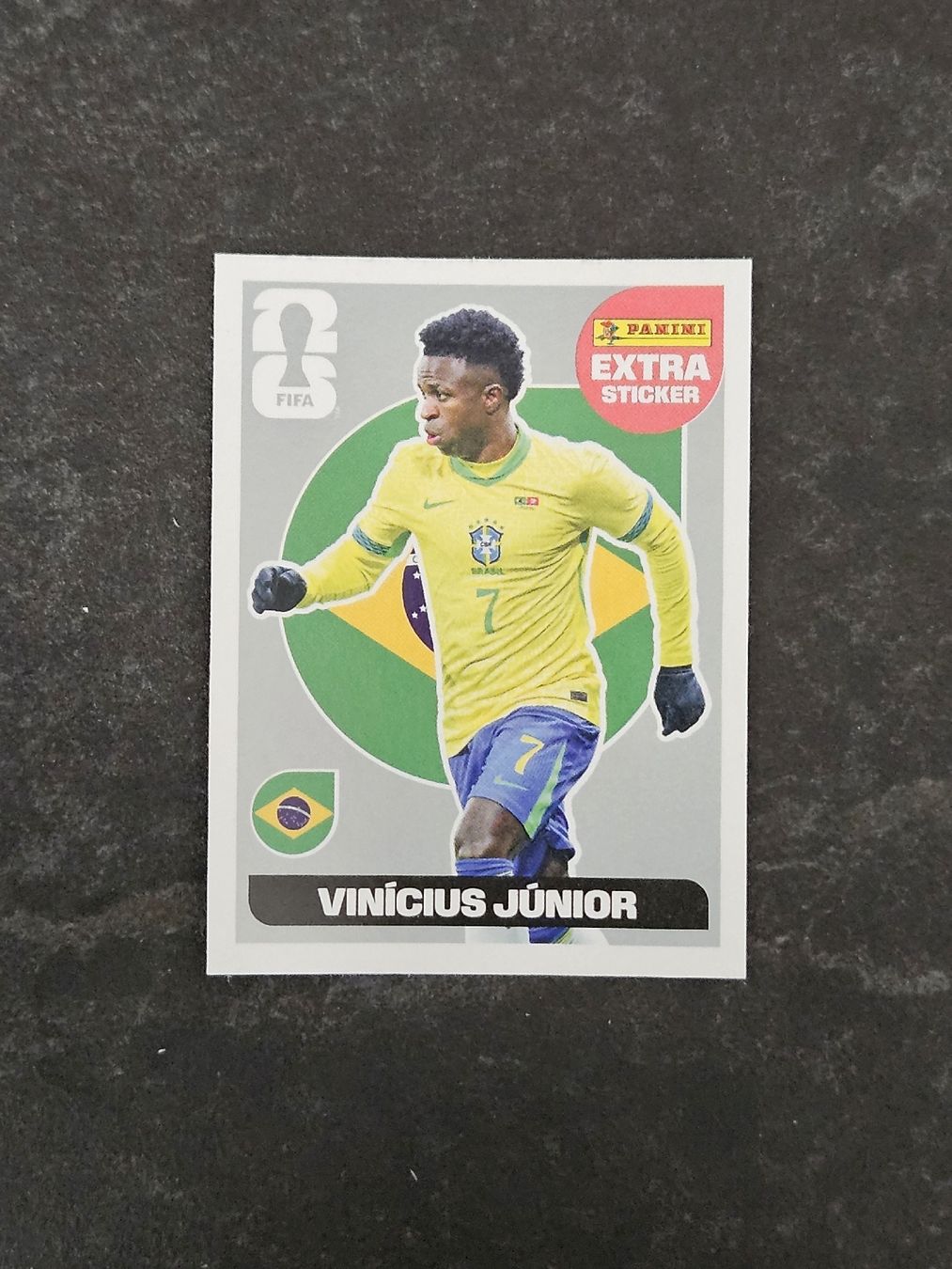 Panini Sammelbilder & Trading cards: Vinicius Junior • EXTRA STICKER SILBER • Panini WM 2026 – Neu und originalverpackt aus Schüpfheim von Tea-Rex