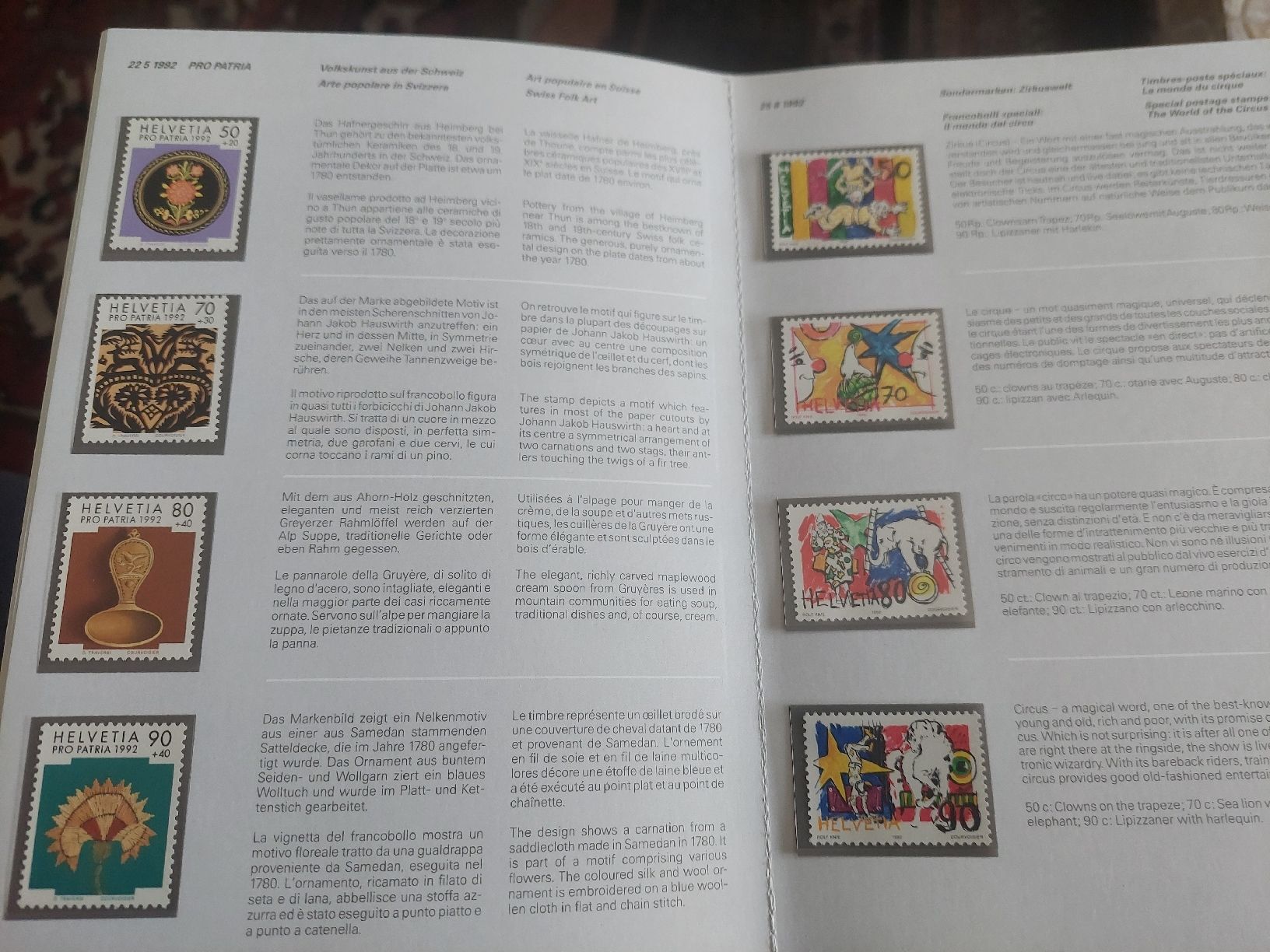 Tutti i francobolli: Timbres suisses  – Nuovo (secondo la descrizione) da Le Locle venduto da wchs 6