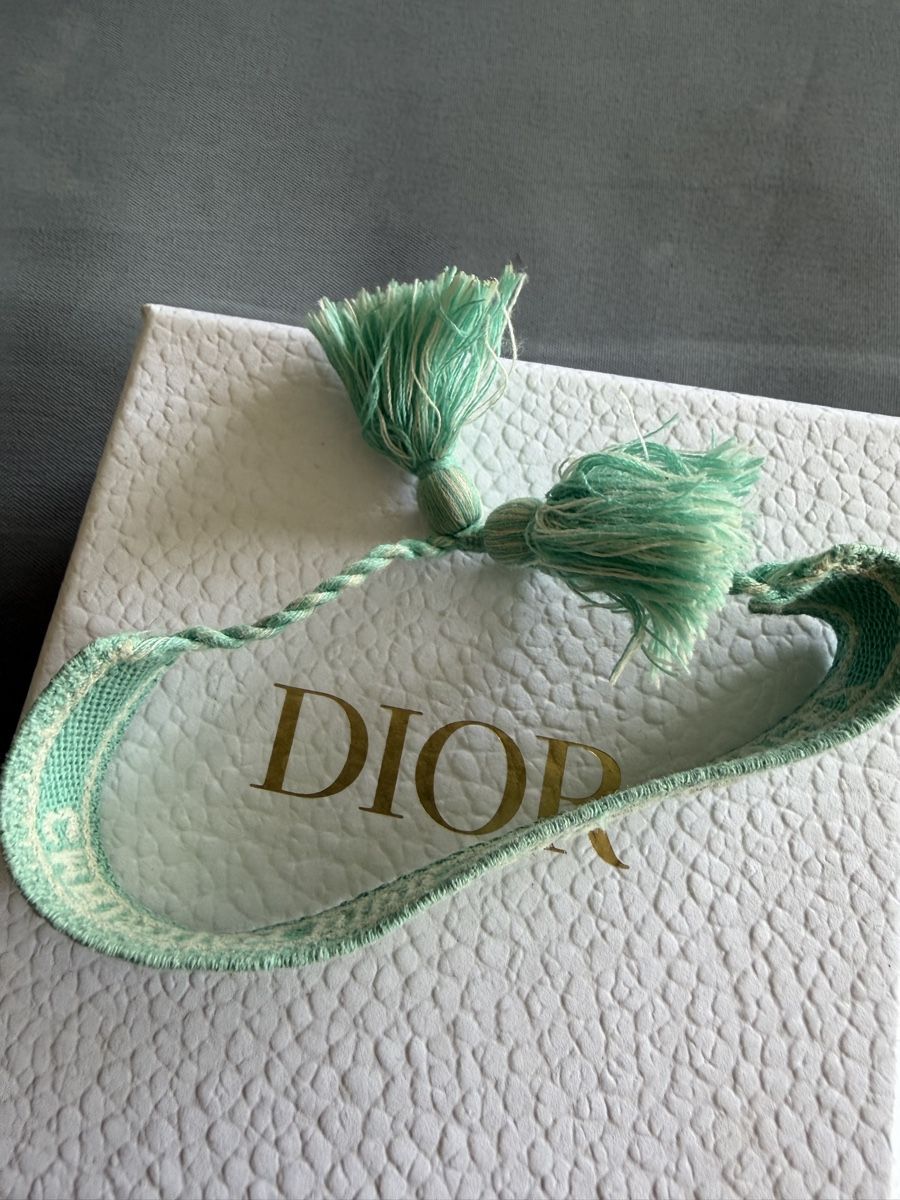 Dior Armbänder & -reifen: Bracciale Dior Saint Tropez tessuto mint – Neu (gemäss Beschreibung) aus Lugano von can_xdd8 2