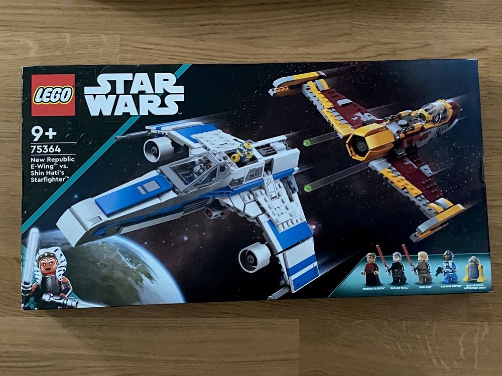 Lego Star Wars 75364 Republic E-Wing vs Shin Hati's Fighter (Neu und ...