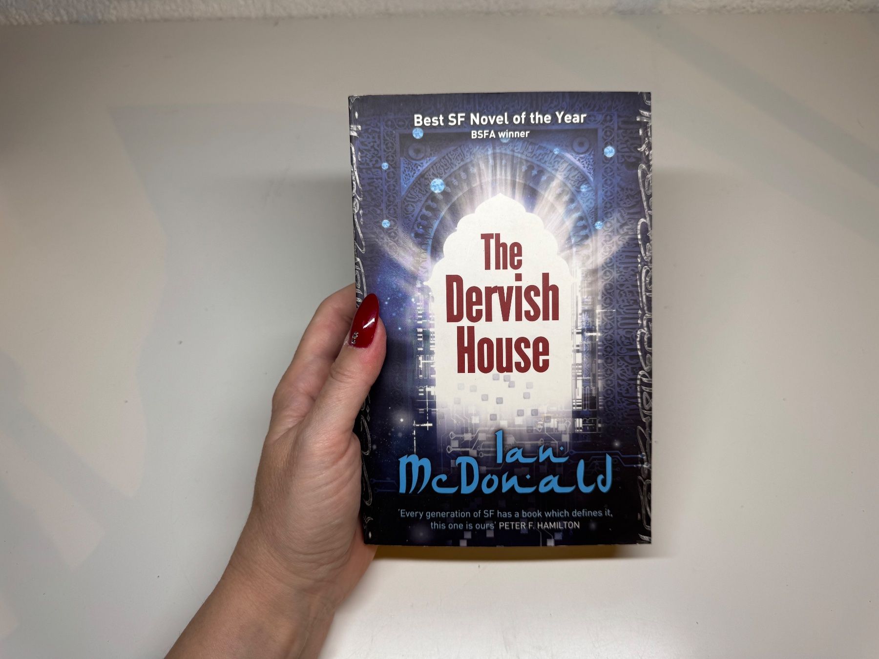 Libri: NOVEL: Ian McDonald, The Dervish House – Usato da Grosswangen venduto da English_books