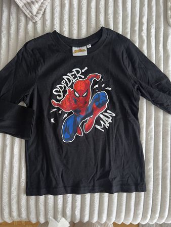 MARVEL SPIDERMAN SWEATSHIRT SCHWARZ GR 122