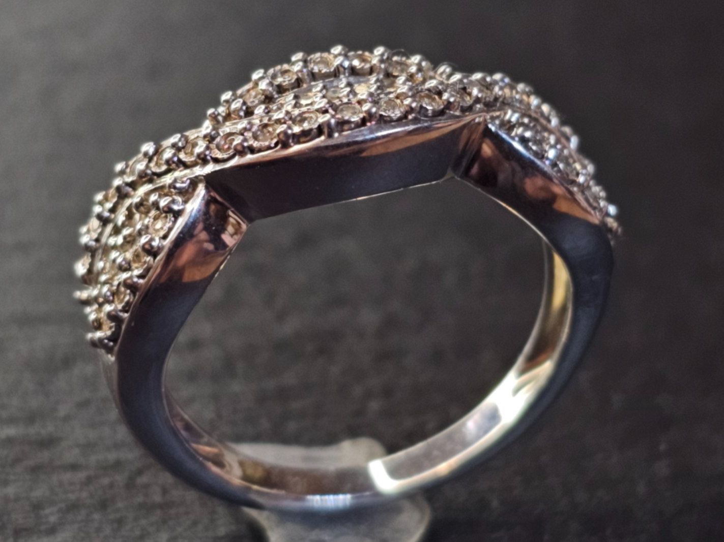 Anelli: Diamanten Ring Silberring 925 mit Nachweis Diamantring – Nuovo (secondo la descrizione) da Riedt b. Erlen venduto da Gottestraene 2