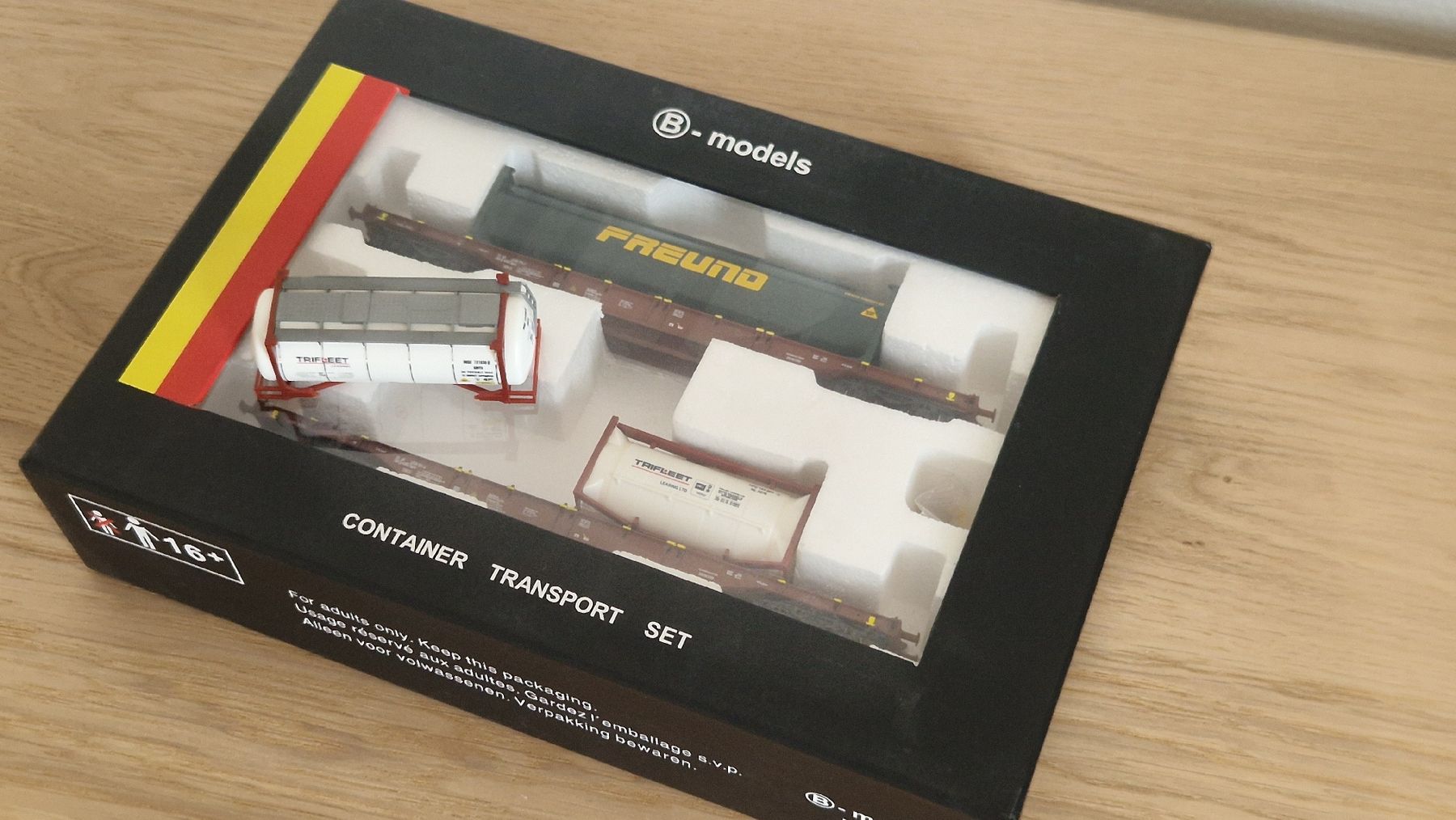 Modellini di ferrovie: Set 2 Wagons B-MODELS 45.105 HO/DC D-AAEC  – Nuovo (secondo la descrizione) da Lausanne venduto da Greg755 4