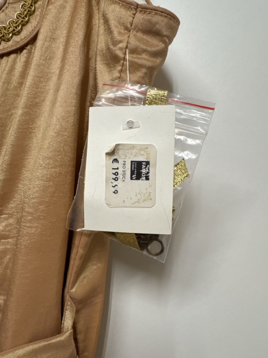 Vestiti: Goldenes Dirndl Sissi, Gr. 42 Neu – Nuovo e nell'imballaggio originale da Eichberg venduto da OanaB 2