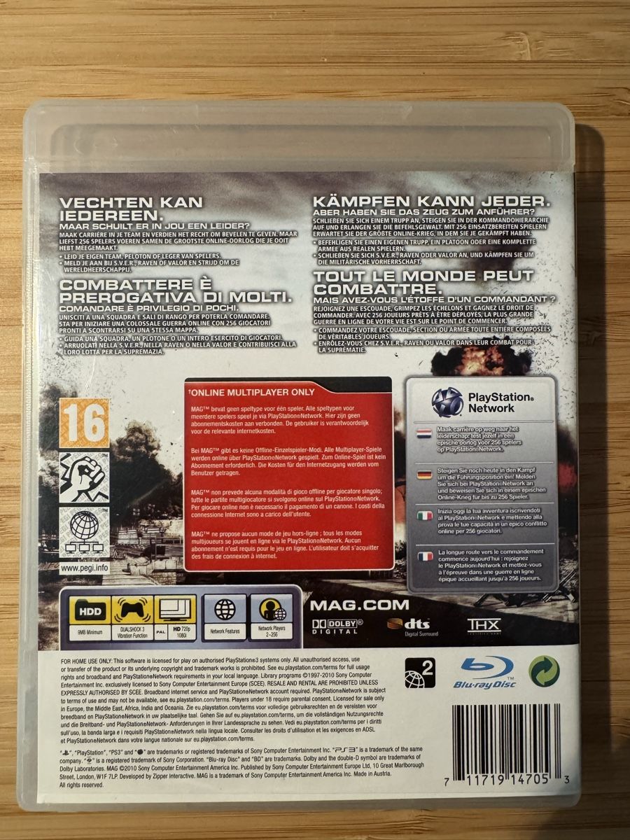 Giochi: MAG - PS3 – Usato da Aarau venduto da faXse 1