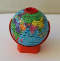 Vintage KUM Globus Bleistiftspitzer Modell 3020 West Germany