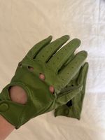 Cool Retro Leather Driving Gloves