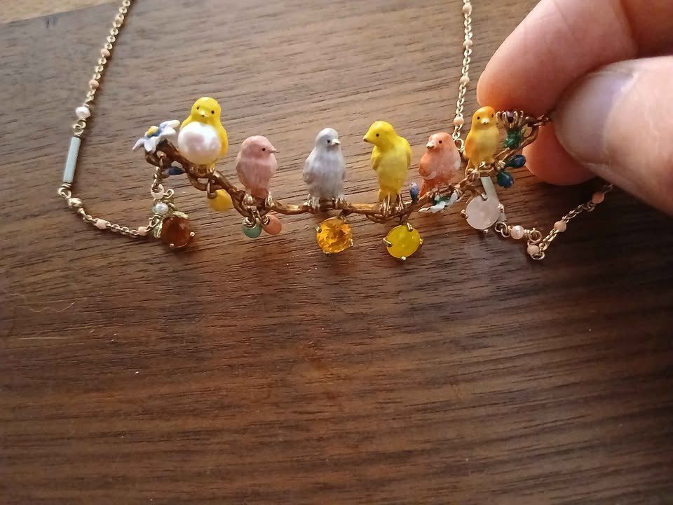 Ketten: Collier Les Néréides – Neu (gemäss Beschreibung) aus Chêne-Bourg von Gabrisca 2