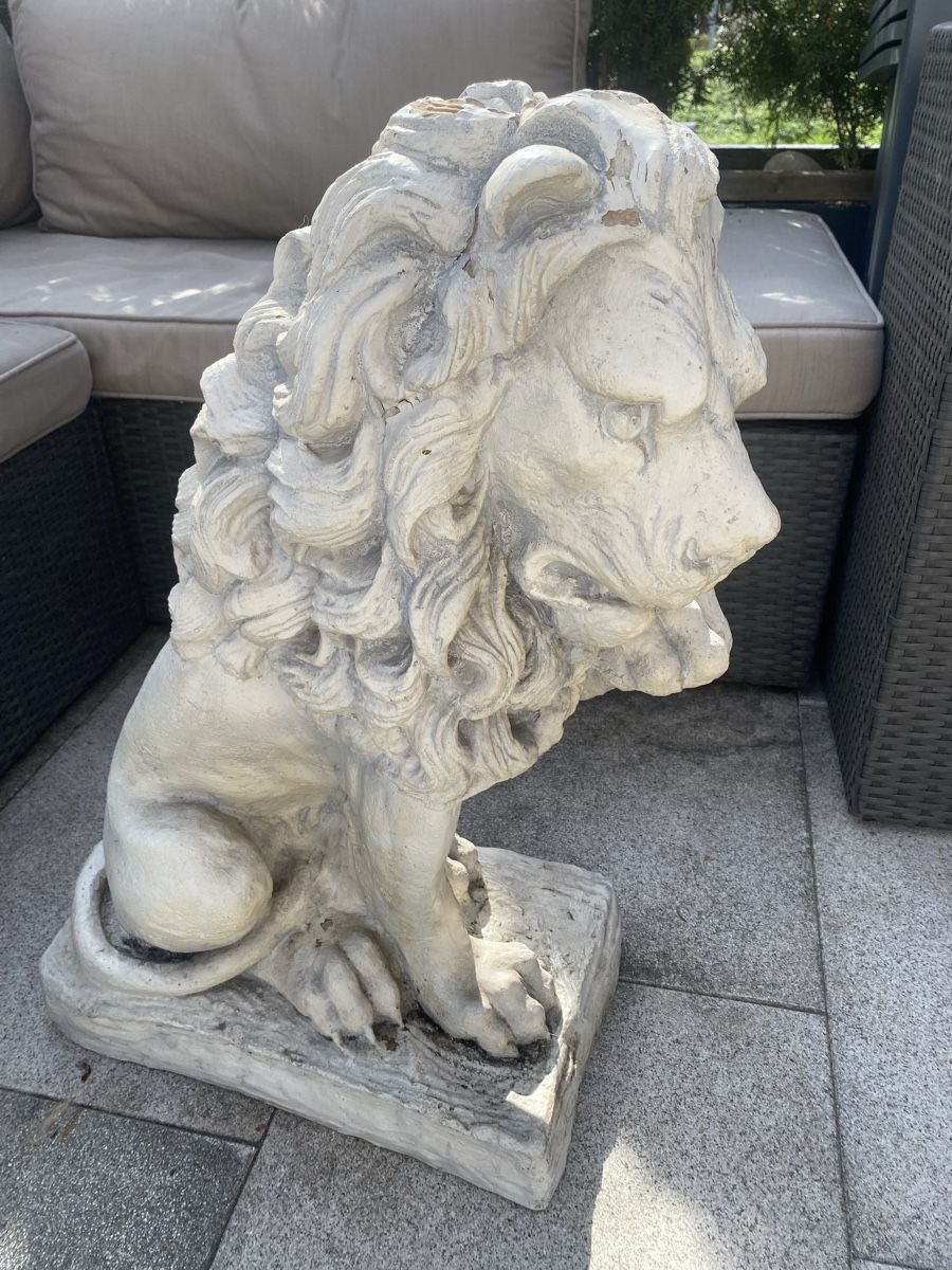 Skulpturen & Statuen: Löwe Statue 68x50x24cm – Gebraucht aus Seewen SZ von shaky01