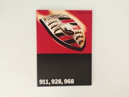 PORSCHE PROGRAMM 1994 - 968, 911, 928 - Prospekt / Broschüre