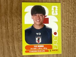 Panini FIFA World Cup 2026  Sticker Vuki Soma JPN 9