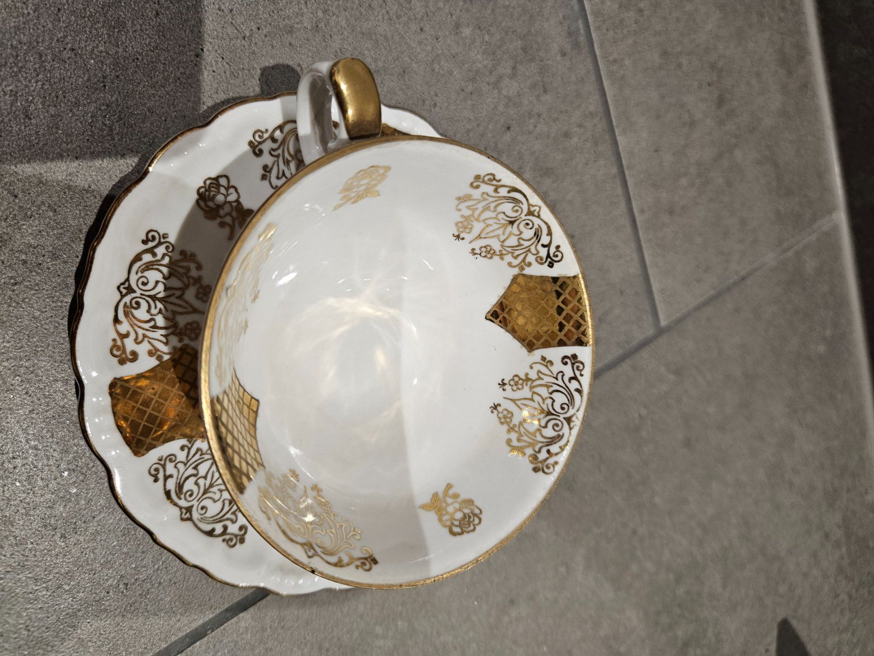Tazze: Kaffeetasse mit Unterteller BAVARIA Gareis Germany – Usato da Heimenhausen venduto da Saint-Michel3360 3