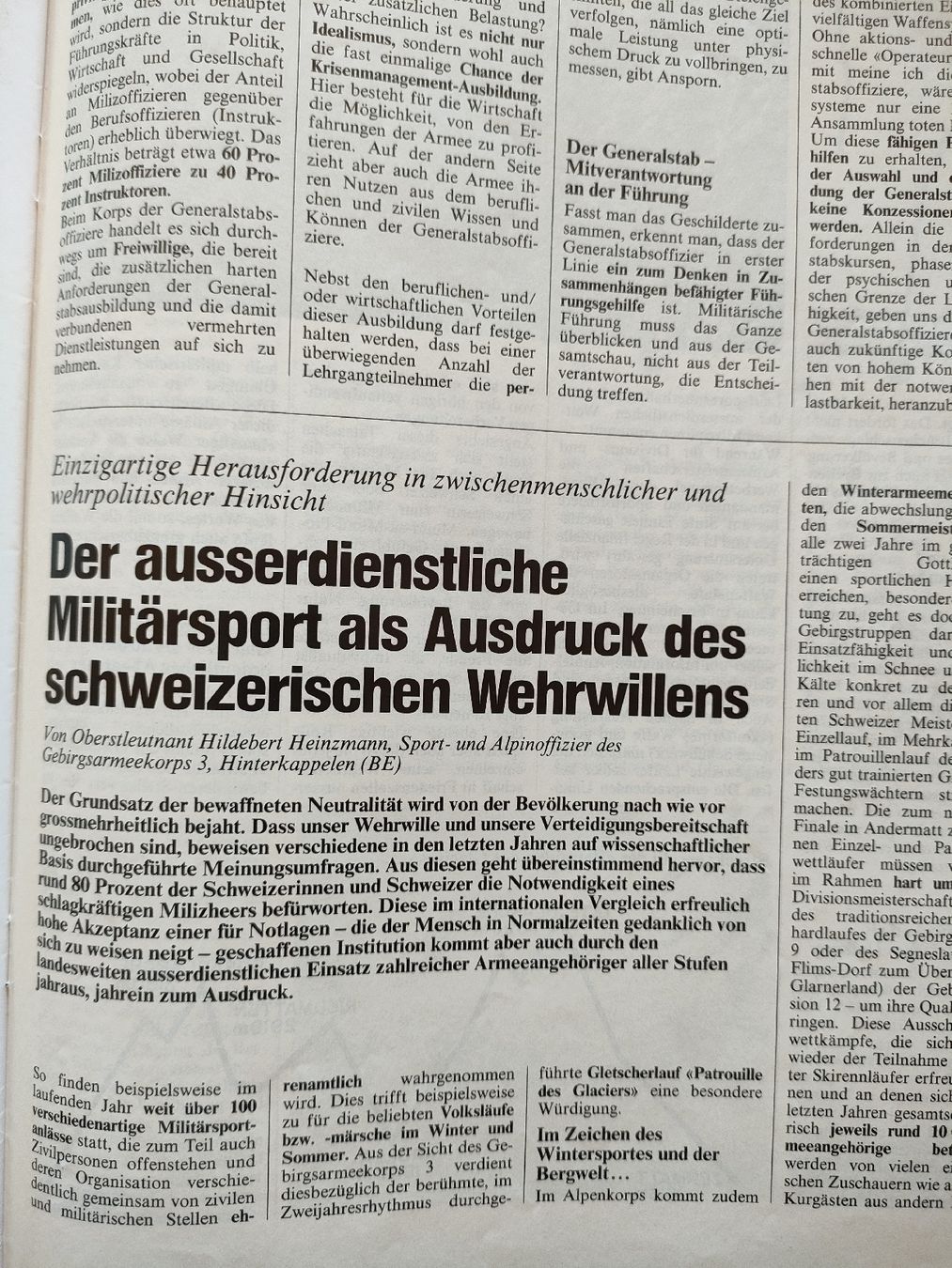 Zeitschriften & Magazine: Armee Militär Magazin 1989 – Gebraucht aus Schwanden Sigrisw von pho_2mc9 9