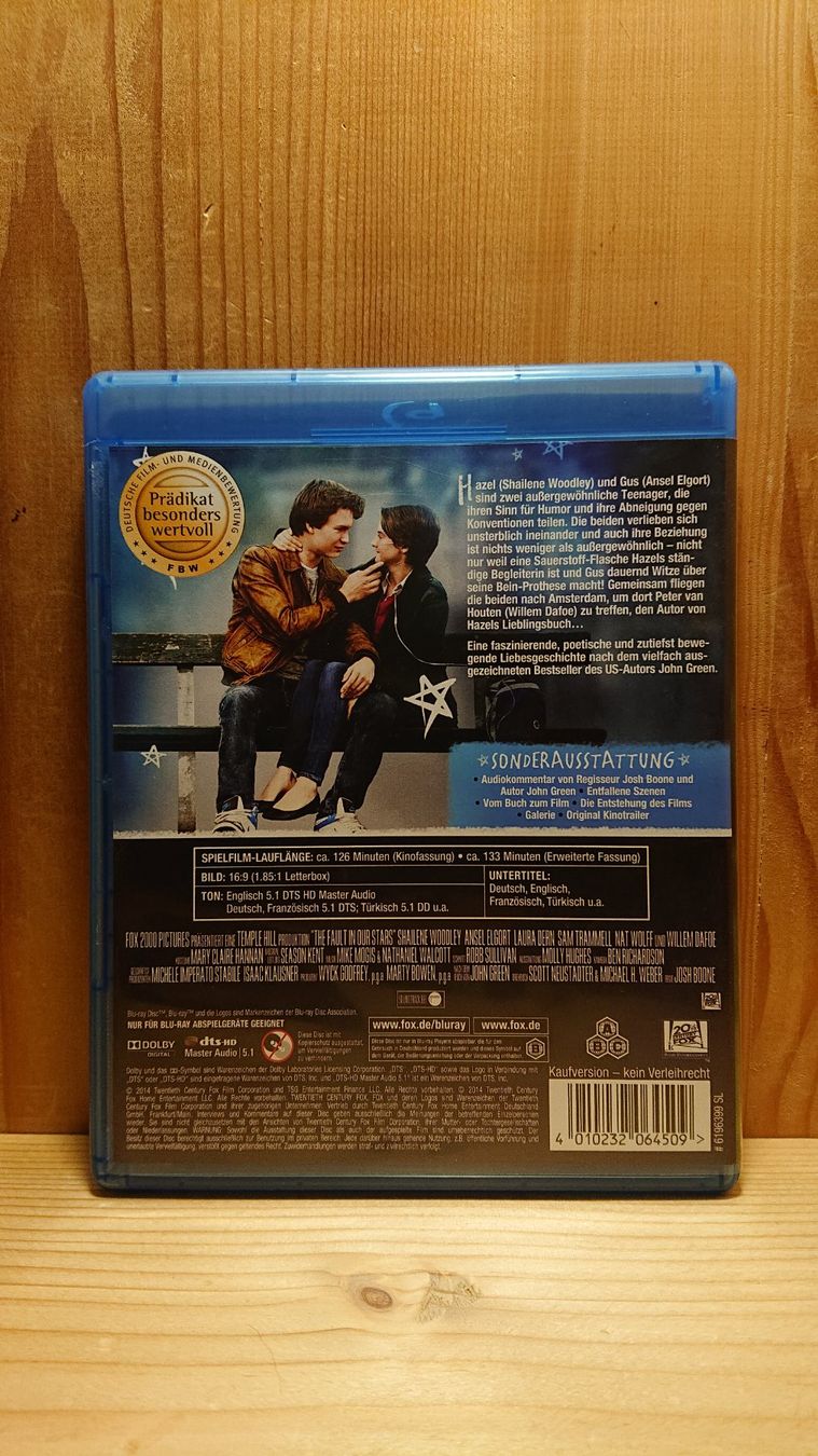 Tutti i DVDs: DAS SCHICKSAL IST EIN MIESER VERRÄTER Blu-Ray – Usato da Wilderswil venduto da Exebub 1
