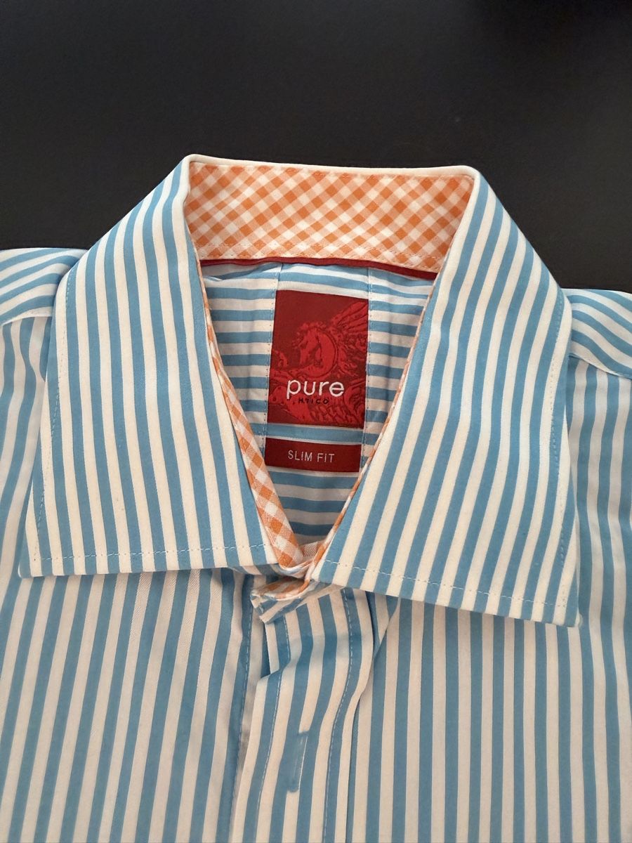 Camicie: Pure, Shirt, Slim Fit, Size M – Usato da ZÜRICH venduto da anvilactual 1