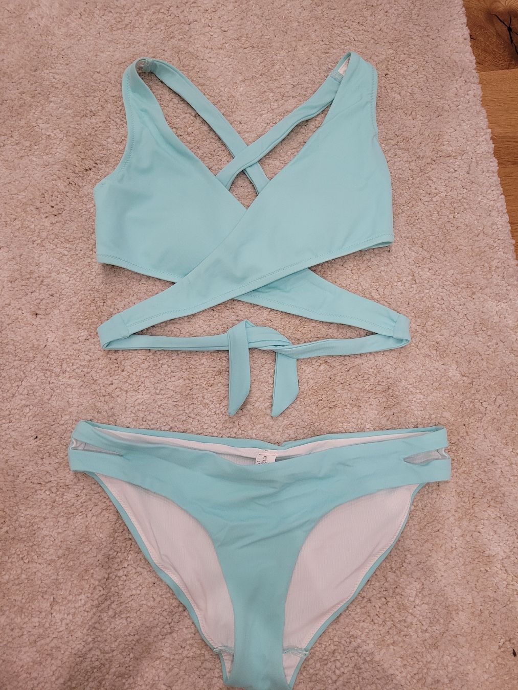 Costumi da bagno & Bikini: Wickelbikini Neu! Hellblau – Nuovo e nell'imballaggio originale da Bennau venduto da Moonshine_68 3