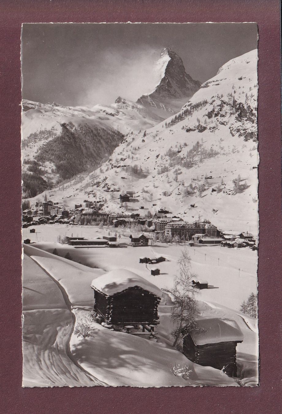 Cartes postales: ZERMATT - Matterhorn – D'occasion à Pully par nicecards