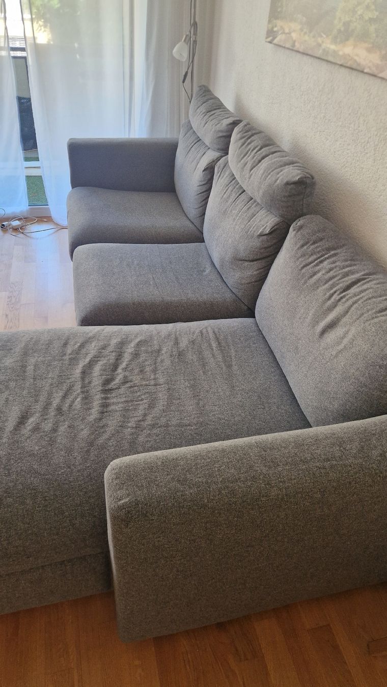 Divani: Canapé gris IKEA VIMLE 3 places avec méridienne – Usato da Biel/Bienne venduto da Boozook 1