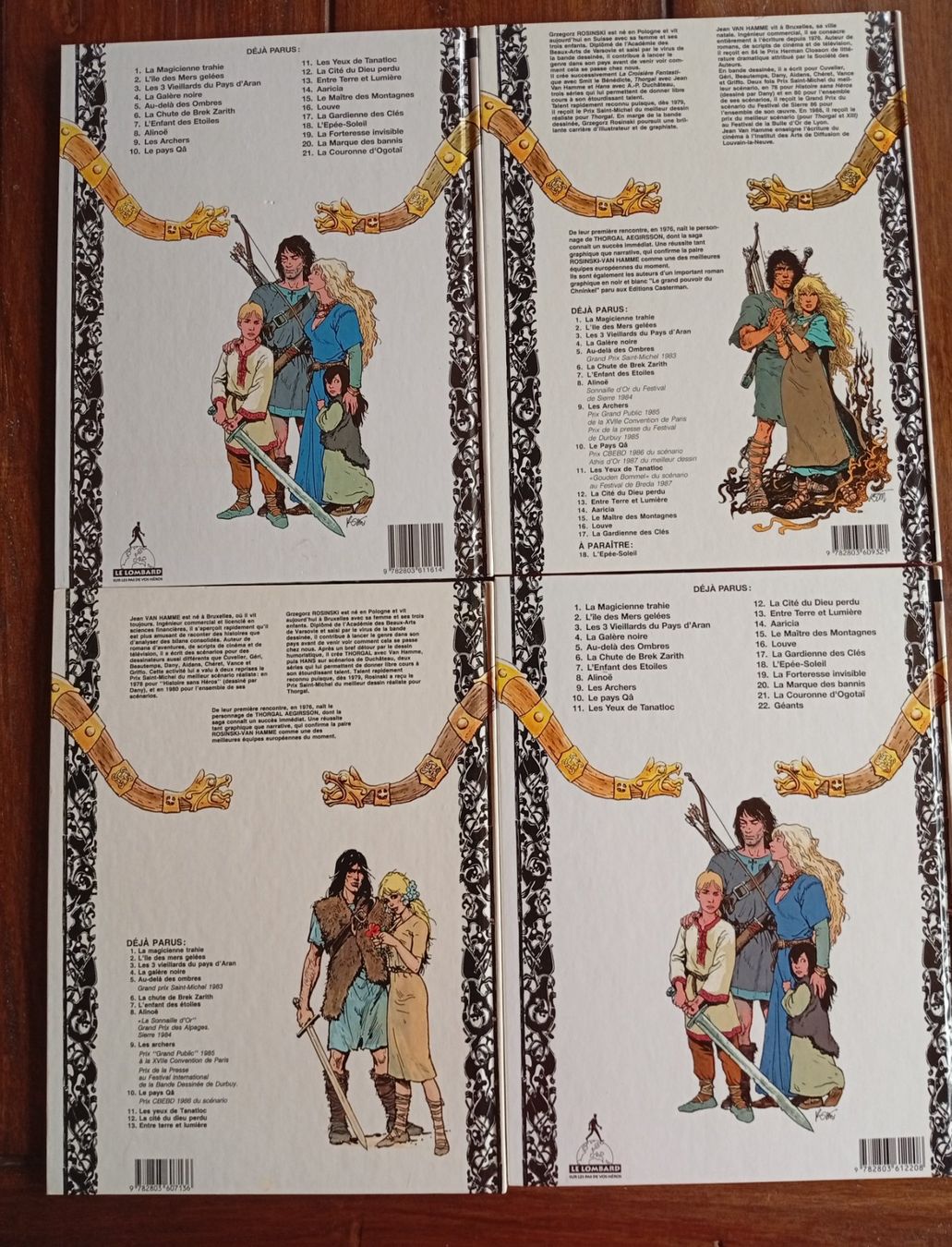 Fumetti: Thorgal Lot 4 Bandes Dessinées – Usato da Perrefitte venduto da 36B 1