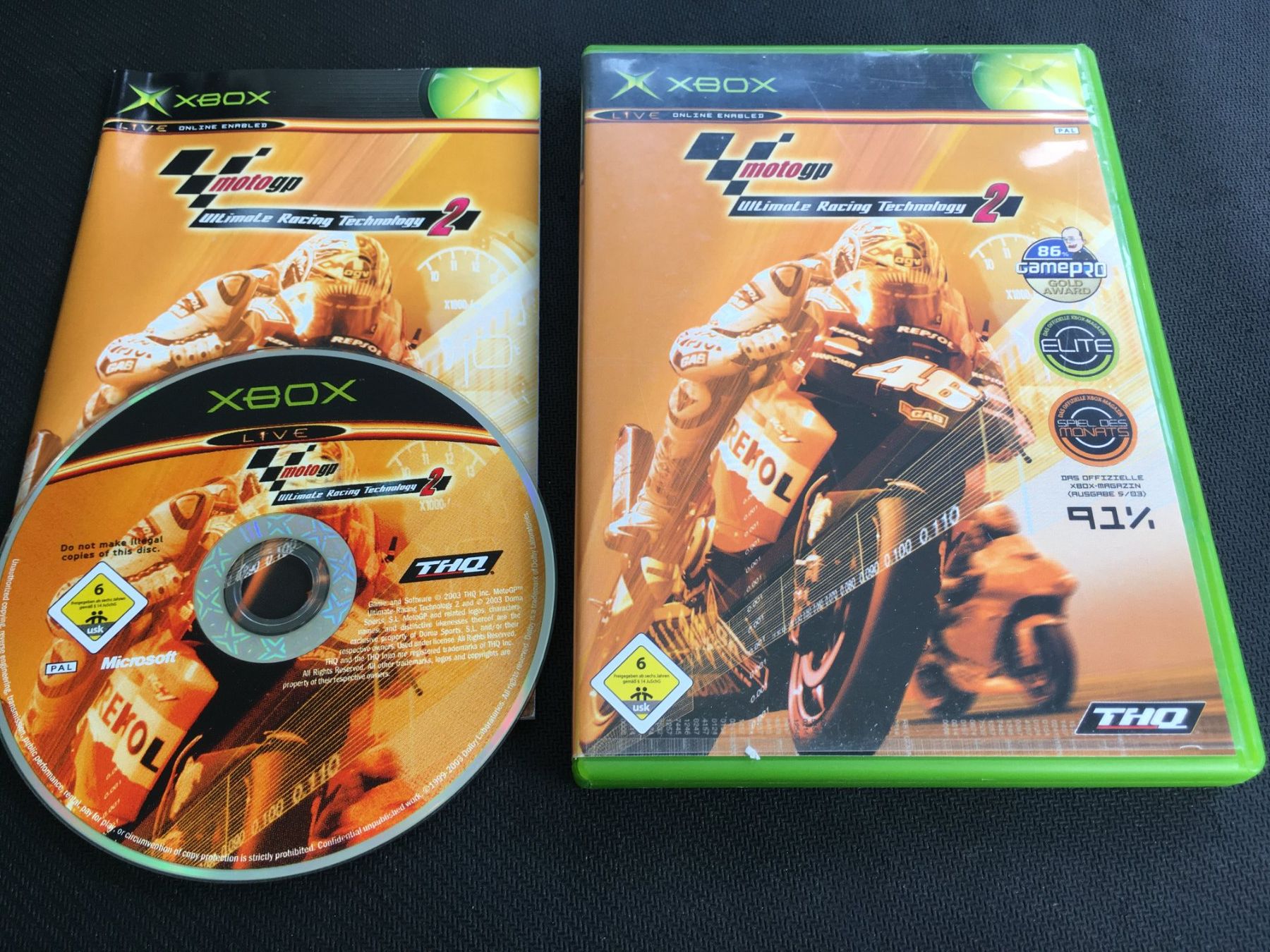 Microsoft Giochi: MotoGP: Ultimate Racing Technology 2 - Xbox – Usato da St.Gallen venduto da sjosjo