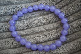 Lavendel Quarz   Kugel  Armband       –Lot Adlun-