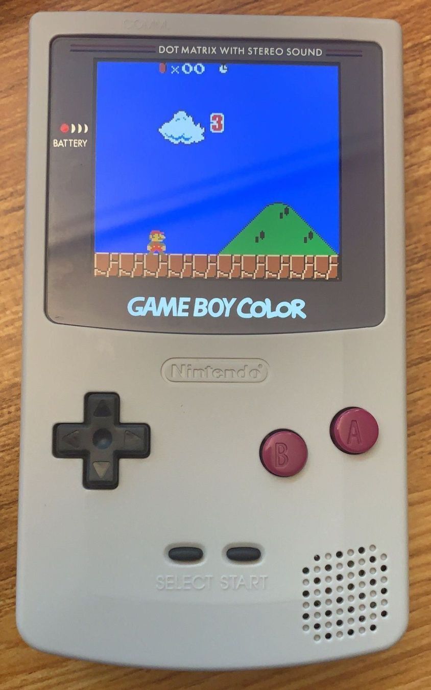 Nintendo Konsolen: GameBoy Color IPS Display Q5 Classic Mod – Gebraucht aus Gebenstorf von