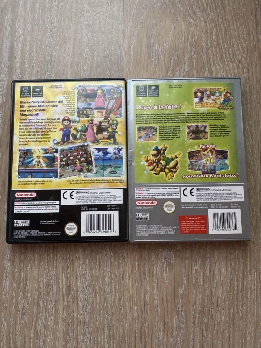 Nintendo Giochi: Nintendo Gamecube, Mario Party 4 und 5 – Usato da Bennau venduto da L_Scho 1