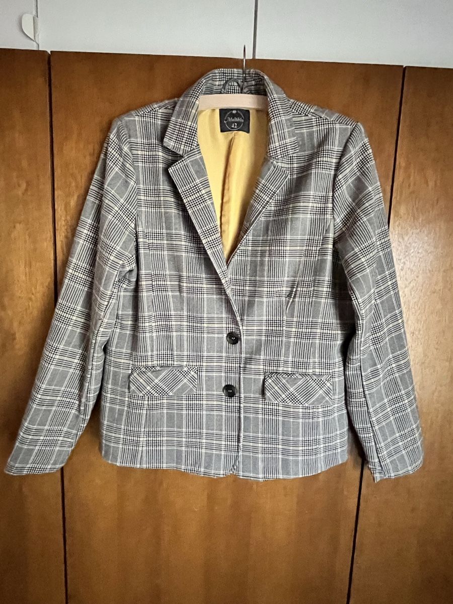Giacche: Veste blazer à carreaux Multiblu taille 42 – Nuovo (secondo la descrizione) da Saillon venduto da Bleuazul