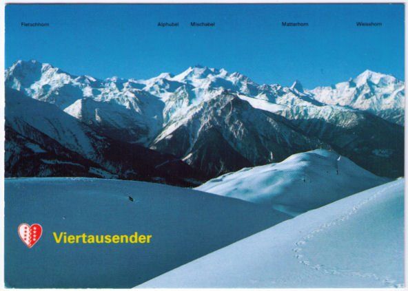 Cartes postales: Aletschgebiet – D'occasion à Binningen par Mountainrider