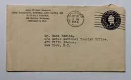 USA-Beleg 1947