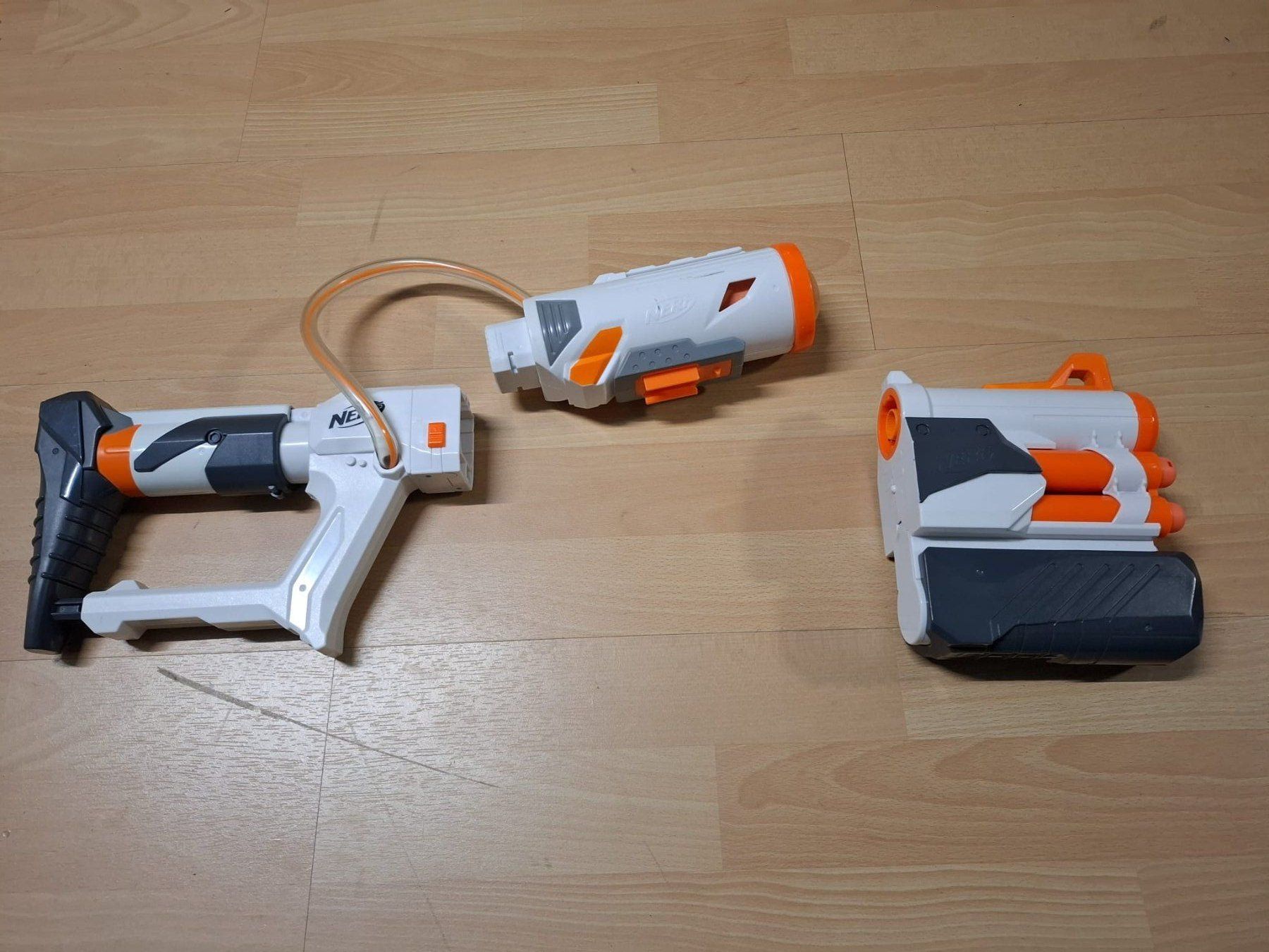 Nerf Spielzeuge: Nerf Gun Modulus Tri-Strike – Gebraucht aus Mellingen von oli_jx55 2