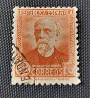 Spanien alte briefmarke