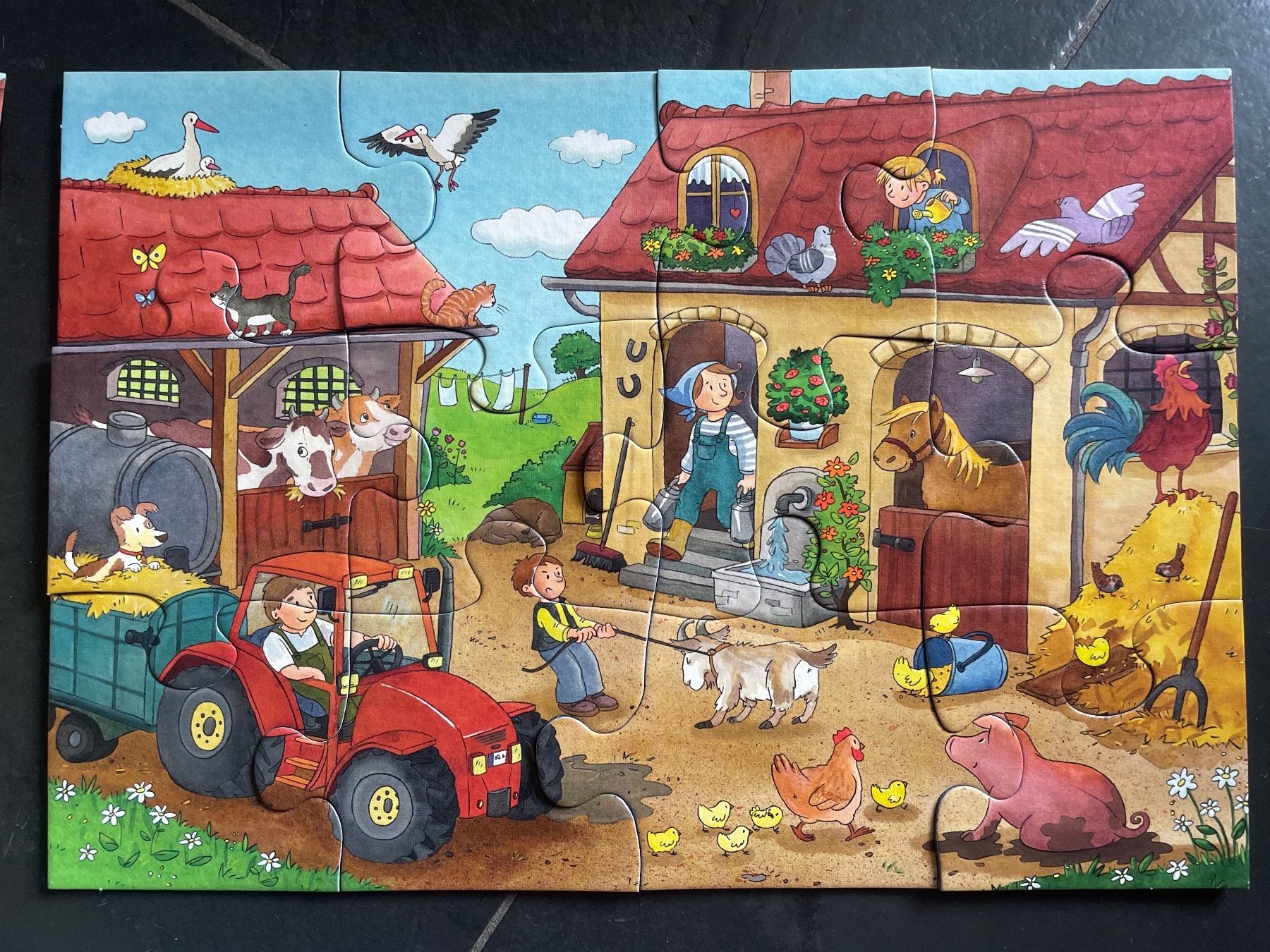 Ravensburger Puzzle: Ravensburger Puzzle Bauernhof – Nuovo (secondo la descrizione) da Pieterlen venduto da sheriff111 4