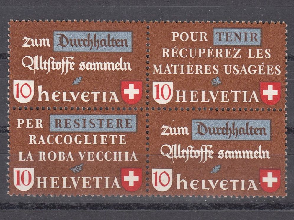 Tutti i francobolli: SBK 254l postfrisch – Usato da Bürglen TG venduto da StampGraf