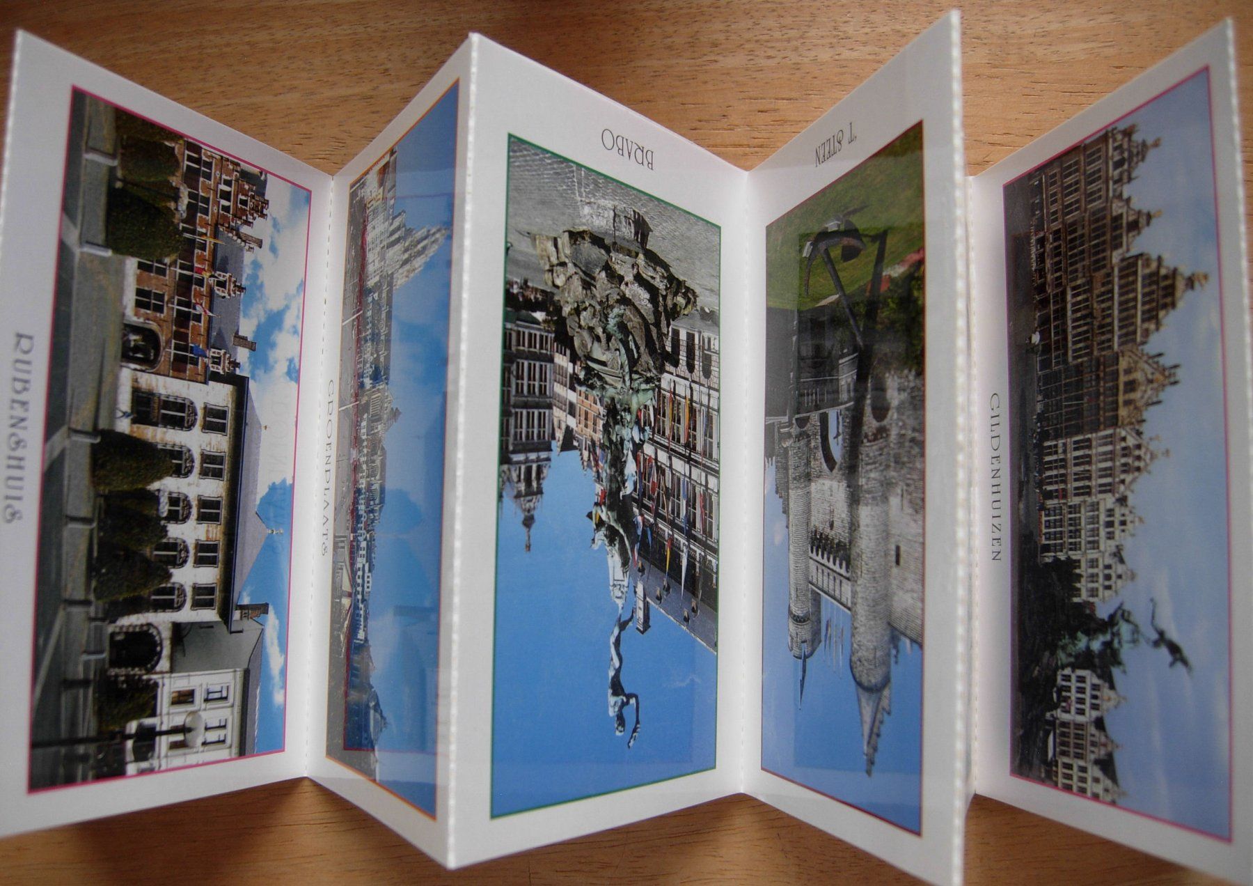 Cartoline postali: Ansichtskarten - Leporello Antwerpen Belgien – Usato da Dübendorf venduto da rumpumpel 2