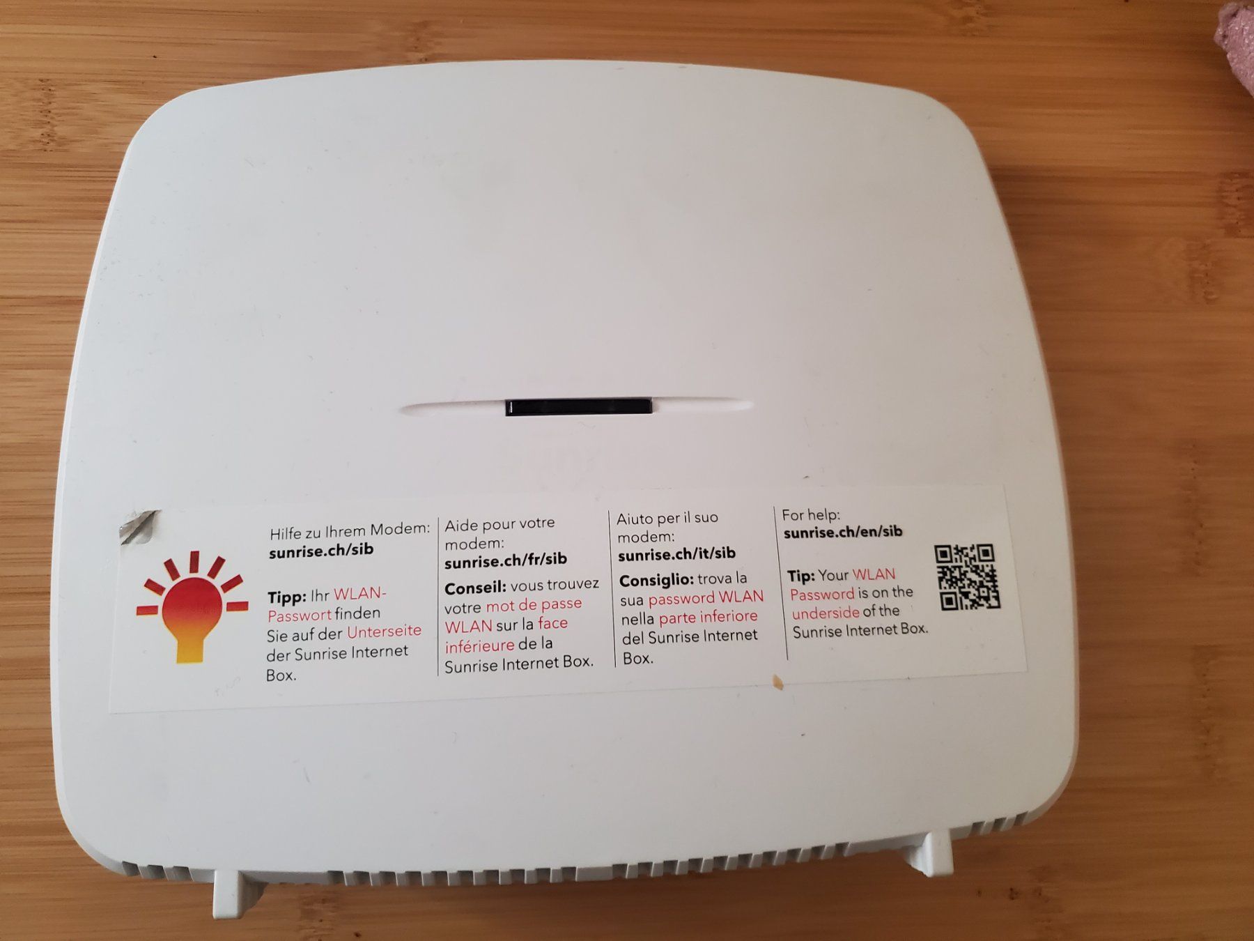 Modem & Router: Sunrise Internet Box – Usato da Rutschwil venduto da re-pariert