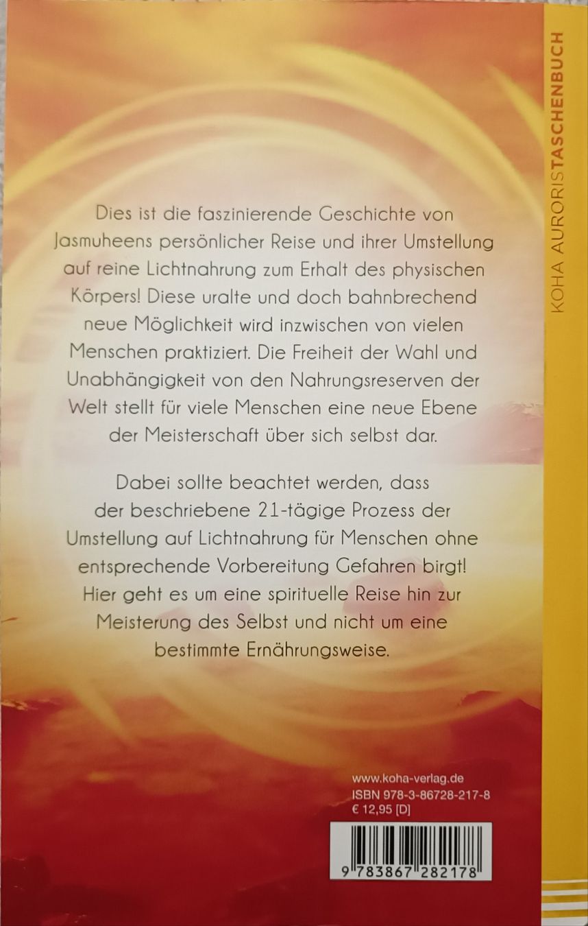 Libri: Lichtnahrung von Jasmuheen – Nuovo (secondo la descrizione) da Luzern venduto da einszwei 1